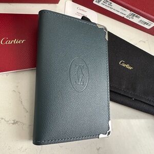 Cartier Men's or Woman’s Blue Leather Wallet!